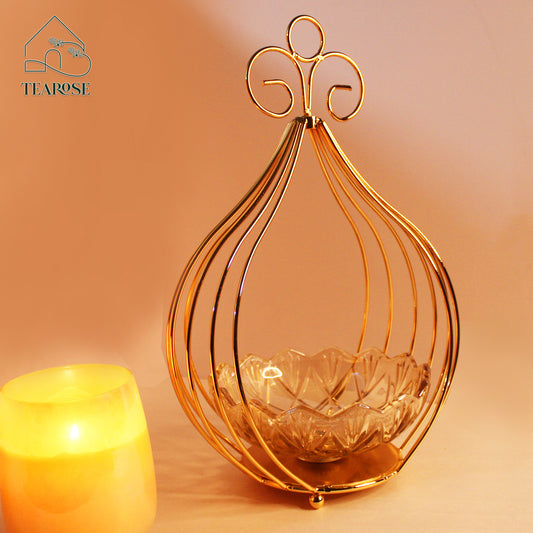 Caged Bowl - Elegant Trinket Holder