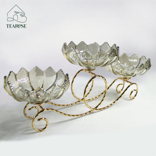 Citrine Triple Bowl Set