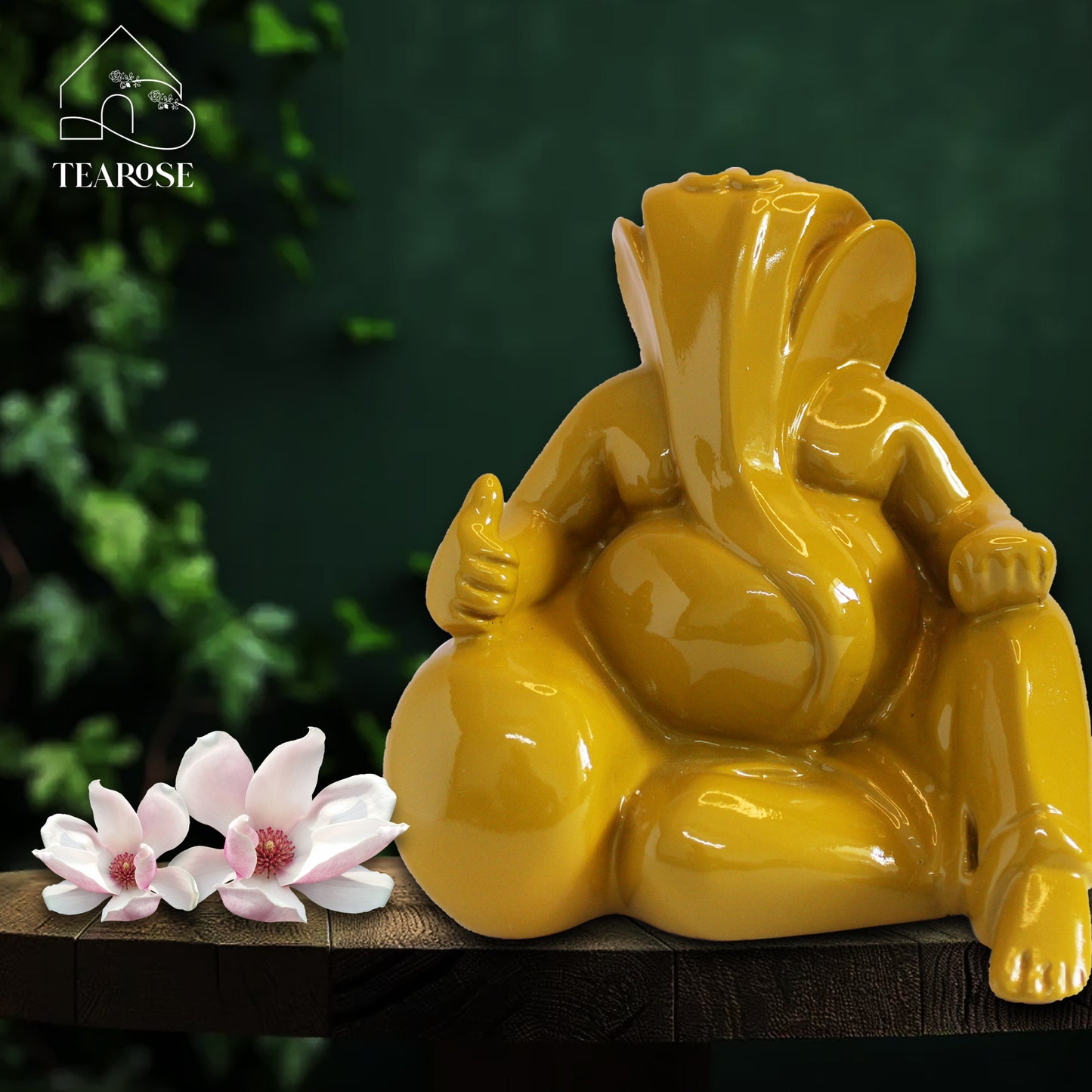 My Friend Ganesha - Modern Ceramic Idol