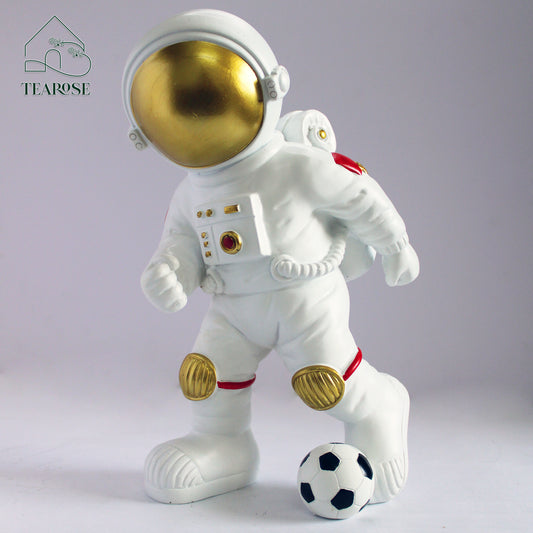Space Footy - Astronaut Playing Football