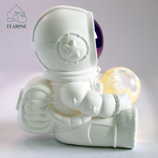 Astroworld - Astronaut with Glowing Crystal Ball