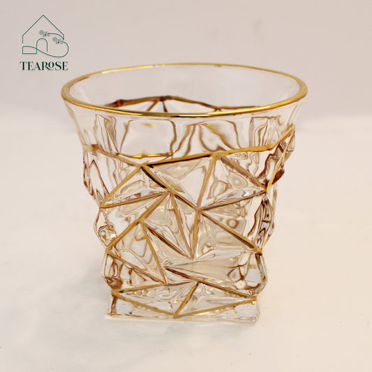 Crystal Blister Whiskey Glasses - Set of 6