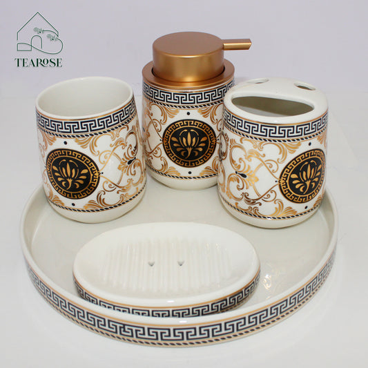 Grandeur Bath Set with Tray